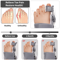 Attelle orthopédique OEM ajustable pour l'apportement du pouce et le soulagement du hallux valgus
