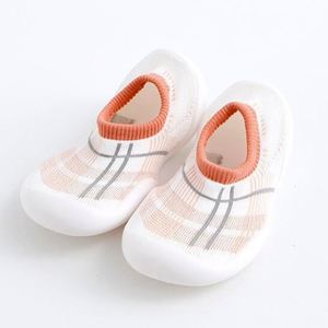 Floral Pattern Breathable Cotton Baby <strong>Socks</strong> for <strong>Boys</strong> Girls Non-Skid Indoor <strong>Slipper</strong> Rubber Sole Crew Length for Autumn Season - Product Image 4
