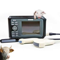 Ultrasonido veterinario Digital de mano Caballo canino Cerdos Vaca Embarazo Animales Dispositivo portátil Ultrasonido veterinario