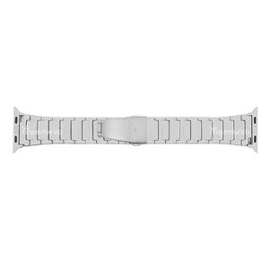 Adjustable Luxury Stainless Steel <b>Wrist</b> Belt with Butterfly Clasp 20cm Band for Watch (38-49mm) - Product Image 1