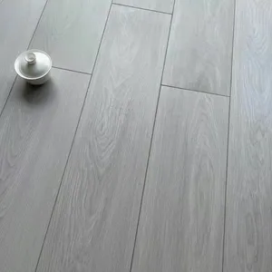 Plancher flottant Ac5 8mm 12mm Plancher en bois imperméable à l'eau Plancher stratifié