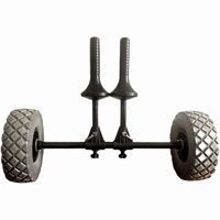 Chariot de kayak en ligne haut de gamme Yak Outdoors avec matériau PVC, longueur <2m et garantie d'un an