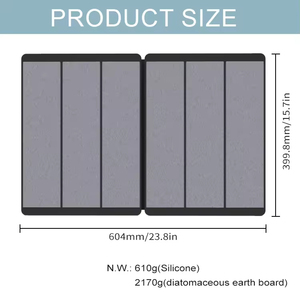 <span class=keywords><strong>Tapis</strong></span> de séchage pliable en pierre de diatomite pour vaisselle, <span class=keywords><strong>tapis</strong></span> de sol pliable en terre de diatomée à séchage rapide pour salle de bain et douche - Product Image 6