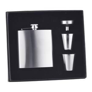 Sáng tạo nhà máy trực tiếp hiện đại màu mạ thép không gỉ <span class=keywords><strong>Hip</strong></span> <span class=keywords><strong>Flask</strong></span> Hộp quà tặng cho whisky - Product Image 6