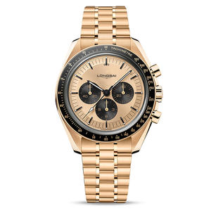 Nouvelle Montre Chronographe à Quartz pour Homme 2026, Style Affaires, Multifonctionnelle à Trois Cadrans, Étanche, Bracelet en Cuir 20mm, Grand Cadran - Product Image 6