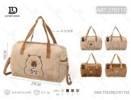 Borsa a Tracolla da Donna Kabibala in Tela con Cartoni Animati, Manico Lungo, Chiusura con Zip, per Tutte le Stagioni - Product Image 1