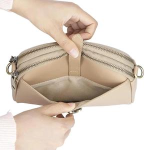 Sacs pour femmes en cuir véritable AndoBag, design élégant et pratique en forme de coquille, sac à bandoulière et sac messager simple et polyvalent 3170 - Product Image 3