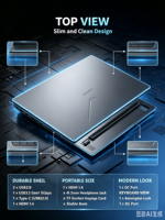Nuovo Laptop Aziendale CHUWI 15.6" con Windows 11, Intel I5 o AMD Ryzen, 8GB/16GB RAM, 256GB/512GB SSD