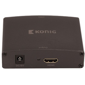 Convertidor Konig Vga a HDMI con entrada RCA y salida HDMI para conversión de señal de audio y video - Product Image 3