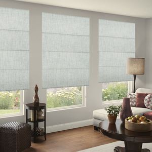 Thiết kế mới của nhãn hiệu cơ giới Roman Shade cho Windows mô hình cổ điển phía dưới đường sắt rèm bao gồm chế biến cho nhà khách sạn quán cà phê - Product Image 6