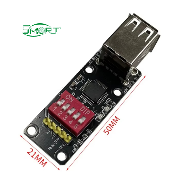 Smart Electronics CH9350 Module HID Keyboard & Mouse Serial Port Virtual Keyboard Scanning Gun KVM Extension Synchronizer Board
