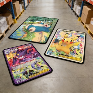 Alfombras Personalizadas con Forma de Anime, Alfombras Impresas con Diseños Geniales, Antideslizantes, Suaves y Afelpadas, Alfombra de Pokémon - Product Image 5