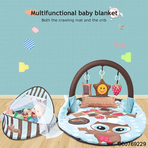 Lit bébé 2 en 1, tapis <span class=keywords><strong>de</strong></span> jeu pliable pour bébé avec moustiquaire - Product Image 3