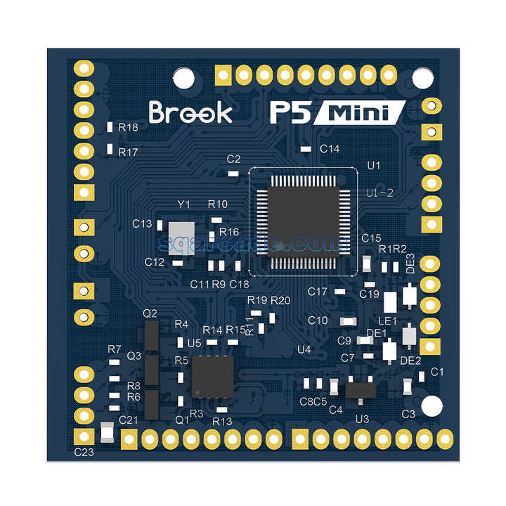 【Brook P5】PUNKWORKSHOP MINI BOX タイプD PKB PC】MINI BOX レバーレスコントローラー (ボタンレイアウトB