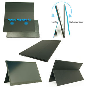 Oem Design Pu Lederen Case Flip Cover Stand 2 In1 Voor Sibolan Drinkbaar Monitor 17.3 Inch 11Mm Slank Model - Product Image 2