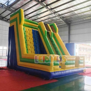 Arrampicata su roccia gonfiabile gonfiabile estremo scalata su roccia parete da arrampicata con scivolo parco giochi per bambini giocattoli all'aperto divertente gioco - Product Image 3
