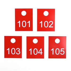 Direct Factory Sale Customized Durable Laser Engraved ABS Double-color Labels <strong>Stickers</strong> with <strong>3M</strong> Adhesive Kits for Various Use - Product Image 3