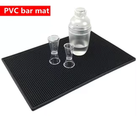 Tigerwings Personnalisé Hvana Club Coloré PVC Whisky Macallan Absolute Bar Tapis En Caoutchouc Souple Cocktail Accessoire