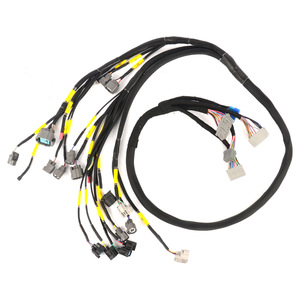 Ap03 cnch Obd2ชุดสายไฟเครื่องยนต์1 B ชุดสายไฟสำหรับ Honda Civic B16เสื้อไนล่อน12V - Product Image 2