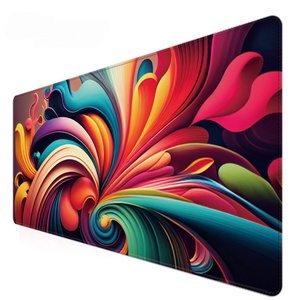 Custom XXL Large Water-Resistant Mouse Pad Comfortable <b>Desk</b> <b>Gaming</b> <b>Mat</b> of Polyester Rubber Neoprene with Cartoon Design Print - Product Image 5
