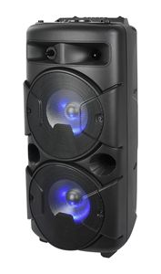 EDEN Caixinha De Som Altavoz Bluetooth Portátil Activo con <span class=keywords><strong>Radio</strong></span> <span class=keywords><strong>FM</strong></span>, Doble Woofer de 6.5 Pulgadas, Audio Profesional, Multimedia, para Fiestas, DJ - Product Image 6