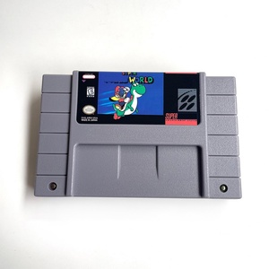 Super World (Battery Save) 16-bit <b>Game</b> Cartridge for USA NTSC Version SNES Video <b>Game</b> Console Wired - Product Image 4