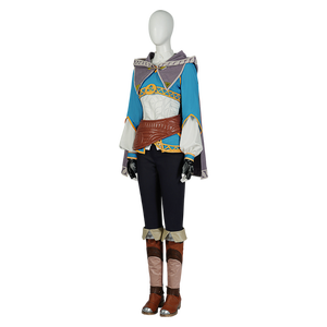 กำหนดตำนานของ Zelda: น้ำตาแห่งอาณาจักรจำลอง Zelda sayre ชุดคอสเพลย์สำหรับผู้ใหญ่ภาพยนตร์ฮาโลวีน - Product Image 2