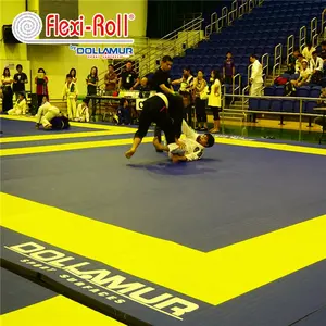 dollamur flexi roll professional training wushu silat wrestling judo mat carpet tatami smooth vinyl xpe pvc crosslink foam