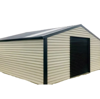 Bâtiment Agricole Préfabriqué Moderne 40x18 en Panneaux Sandwich d'Acier, Utilisable comme Abri, Garage, Entrepôt, Atelier, Garage de Ferme, Garantie 1 An