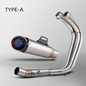 Per Yamaha MT-07 FZ-07 tubo di scarico anteriore del motociclo marmitta modificato fuga <span class=keywords><strong>Moto</strong></span> Racing YZF MT07 FZ07 tracciante - Product Image 1