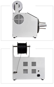 Machine automatique multifonction pour l'enroulement et le ligaturage de câbles, équipement de bobinage, de torsion et de fixation pour fils électriques et câbles de données USB - Product Image 2