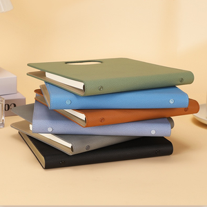 Ofset kağıt ile özel taşınabilir sert kapak notebooklar <span class=keywords><strong>Metal</strong></span> halka bağlayıcı kalemlik tam renkli baskı hızlı teslimat - Product Image 6
