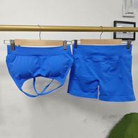 Nouvel Arrivage – Ensemble de Sport Sans Couture Personnalisé avec Soutien-Gorge de Sport Dos Nu et Effet Scrunch pour Femme – Idéal Gym, Fitness, Yoga et Entraînement