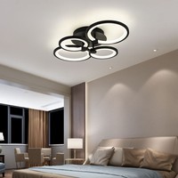 Plafonnier LED, Lustre Artistique, Télécommande Intelligente, Décoration de Luxe pour la Maison, Luminaire Suspendu pour Salle à Manger, Lumières de Mariage