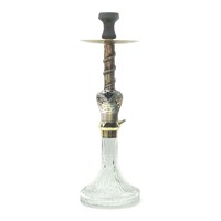 Chicha arabe transfrontalière Moyen-Orient, Europe et Amérique, grande taille, design tête de serpent double face, artisanat créatif en résine