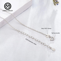 Vente en Gros 2026 Bijoux Personnalisés en Argent Sterling 925 Tendance Collier Pendentif Croix Cubaine Serpent avec Chaîne Maille Singapour Boîte Cadeau Femme