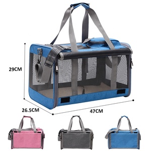 Caisse de transport pour Animal de compagnie, cadre en acier pliable, amovible, Portable, de voyage, pour chat et chien, résiste à l'eau - Product Image 3