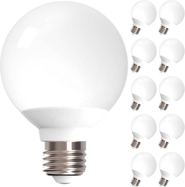 Verified Factory 11W B22 E26 E27 G45 G95 Globe Led Filament Bulb 120V-220V Warm White Indoor Residential Lighting