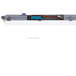 4ft 40 Wát 160lm/W <span class=keywords><strong>LED</strong></span> chiếu sáng công nghiệp <span class=keywords><strong>LED</strong></span> TRI-PROOF đèn không thấm nước khẩn cấp tri-pooof ánh sáng - Product Image 1