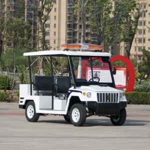 5 chỗ ngồi tuần tra điện <span class=keywords><strong>Buggy</strong></span> đóng cửa Golf giỏ hàng an ninh Tính năng 48V pin câu lạc bộ xe EEC chứng nhận Pick-up cho tham quan - Product Image 1