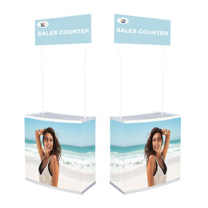Mesa de Promoção Dobrável Leve em PP, Balcão de Exibição Portátil para Lojas de Varejo - Product Image 3