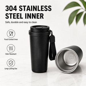 Laser Engraved Powder Coated, Car Tumbler Cup 12oz Stainless Steel Double Wall Vacuum Thermos Travel Coffee Tumbler Mug/ - Product Image 3