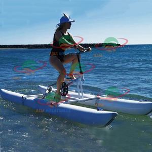 Bananier gonflable rétractable à pédales, Tubes en forme de mouton, bateau flottant, parc aquatique, vélo, kayak - Product Image 1