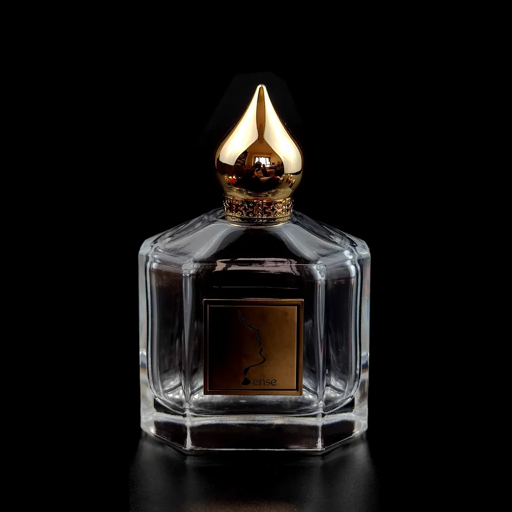 Luxus-spezial-dekorations-klarkristall-elegante leere hochwertige Parfümflaschen - entwirf deine eigenen arabischen Öl-Parfümflaschen 100 ml