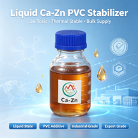 Stabilisateur thermique Ca-Zn liquide pour PVC, non toxique, pour pâte PVC, trempage de jouets, cuir artificiel