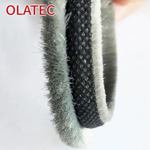 Bande d'étanchéité OLATEC Fin Pile Weather Strip en nylon haute densité pour portes et fenêtres coulissantes en aluminium, coupe-vent, anti-poussière, certifiée RoHS - Product Image 5