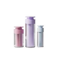 Flacon pompe PETG 100 ml pour shampoing cosmétique, flacon portable sans air 30 ml, vaporisateur de luxe à fine brume pour soins de la peau, avec logo personnalisé