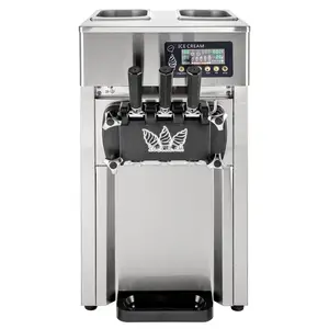 垂直アイスクリームメーカー110Vアイスクリーム自動販売機を備えたホット販売商用ハードアイスクリームマシン