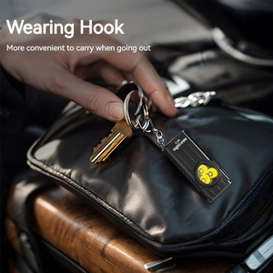 Wt3 hội thảo ngoài trời ABS nhỏ không thấm nước từ có thể sạc lại Loại-C Clip túi móc chìa khóa EDC đèn pin mini COB <span class=keywords><strong>Torch</strong></span> - Product Image 4