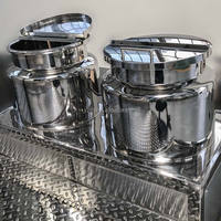 Mélangeur émulsifiant 100L pour la fabrication de crèmes cosmétiques, de gels, de crèmes solaires et de lotions, homogénéisateur émulsifiant sous vide liftant